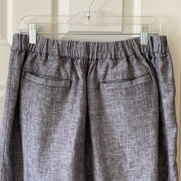 Blue Linen pants - Picture 4 of 5